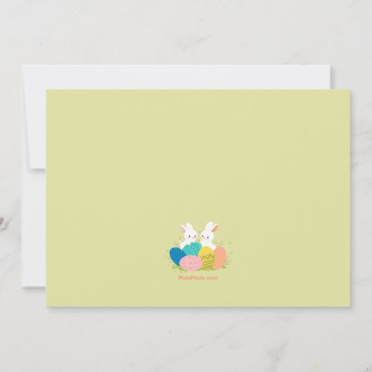 Einladungen zur Ostergeburt (Rückseite)