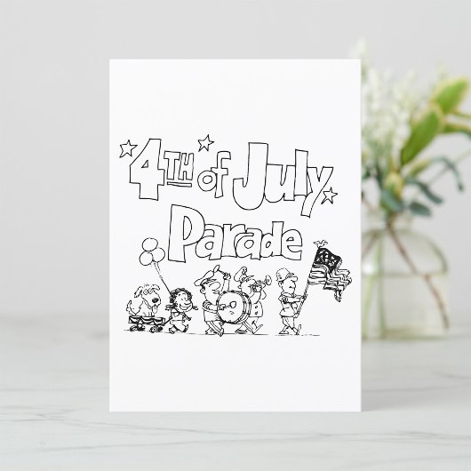 Einladungen zur Parade am 4. Juli
