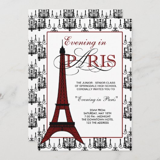 Einladungen zur Pariser Klimakonferenz (Vorne/Hinten)