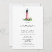 Einladungen zur Partei "Coastal Lighthouse Engagem (Vorderseite)