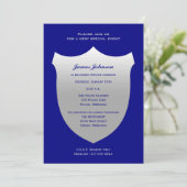 Einladungen zur Polizeischule Silver Abzeichen übe (Stehend Vorderseite)