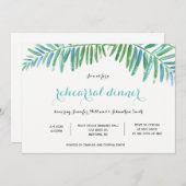 Einladungen zur Probe am Palmenziel (Vorne/Hinten)