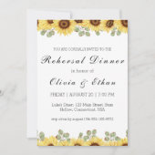 Einladungen zur Probe Eukalyptus sonnenblume (Vorderseite)