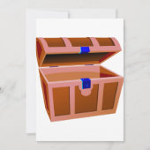 Einladungen zur Schatztruhe (Vorderseite)