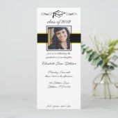 Einladungen zur Schwarz-Gold-Schule (Stehend Vorderseite)