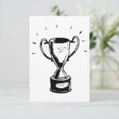 Einladungen zur Schwarz-Weiß-Trophie (Stehend Vorderseite)