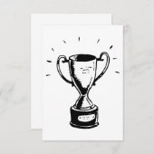 Einladungen zur Schwarz-Weiß-Trophie (Vorne/Hinten)