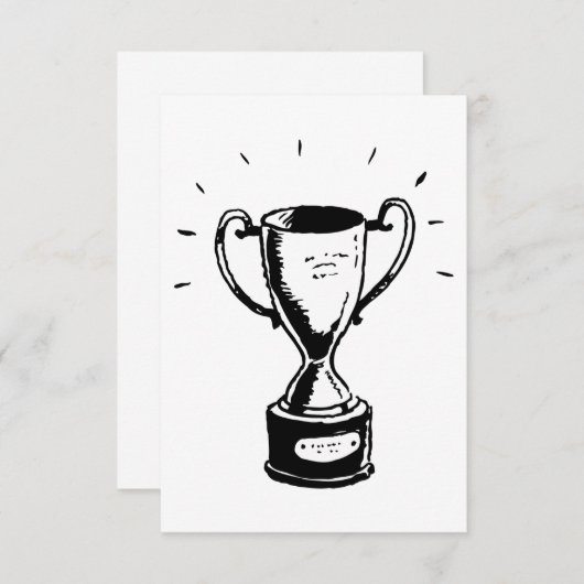 Einladungen zur Schwarz-Weiß-Trophie (Vorne/Hinten)