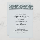 Einladungen zur Silberhochzeit (Vorne/Hinten)