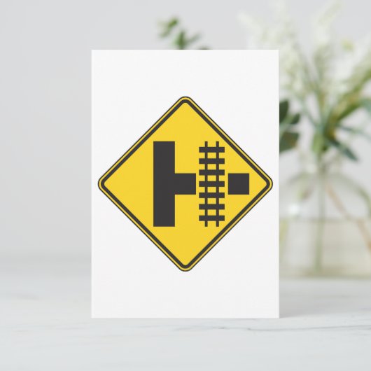 Einladungen zur Teilnahme an der Eisenbahn (Stehend Vorderseite)