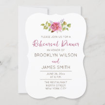 Einladungen zur tropischen Hochzeitsfeier mit Blum