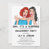 Einladungen zur Überraschungsparty (Vorderseite)