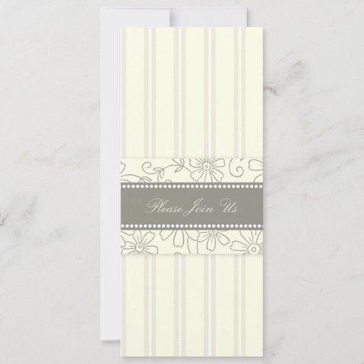 Einladungen zur Verlängerung der Hochzeit von Crea (Vorderseite)