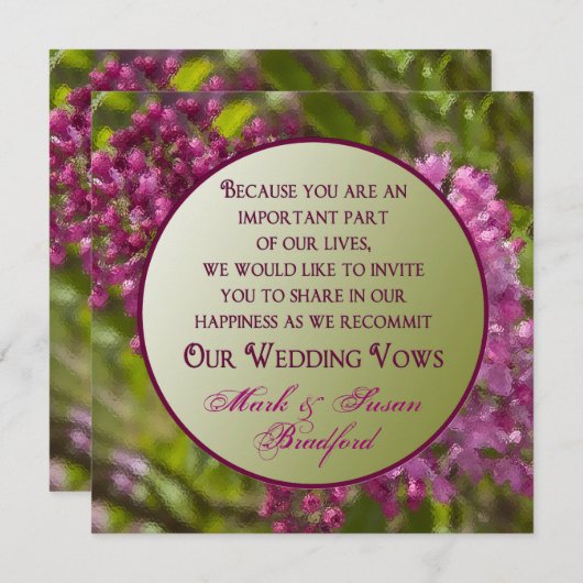 Einladungen zur Verlängerung der Hochzeitsstimmung (Vorne/Hinten)