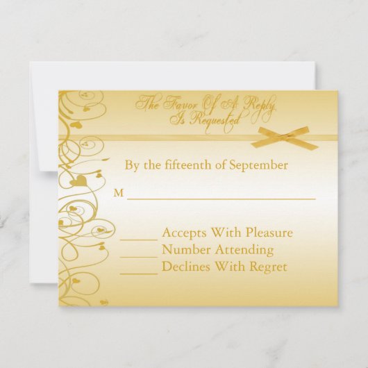 Einladungen zur Verlängerung des Hochzeitsprinzips (Vorderseite)