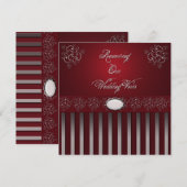 EINLADUNGEN ZUR VERLÄNGERUNG VON Hochzeiten (Vorne/Hinten)