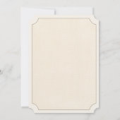 Einladungen zur Vintagen Kindergartendusche für Ju (Rückseite)