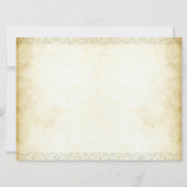 Einladungen zur Vintagen PARIS-Party (Rückseite)