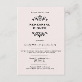 Einladungen zur Vintagen Typografie-Probe