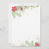 Einladungen zur Weihnachtsdusche (Rückseite)