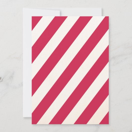 Einladungen zur Weihnachtsdusche (Rückseite)