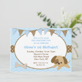 Einladungen zur Welpenpartei (Stehend Vorderseite)