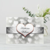 Einladungen zur White-heart-Begegnung (Stehend Vorderseite)