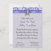 Einladungen zur Winterhochzeit (Rückseite)