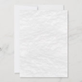 Einladungen zur Winterhochzeit (Rückseite)