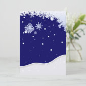 Einladungen zur Winterzeit (Stehend Vorderseite)