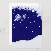 Einladungen zur Winterzeit (Vorne/Hinten)