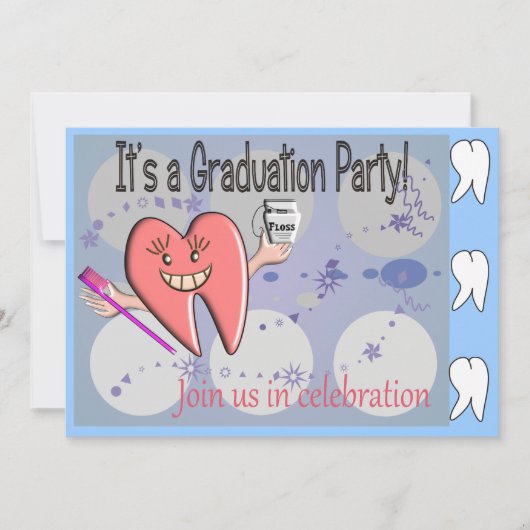 Einladungen zur zahnärztlichen Ausbildung (Vorderseite)