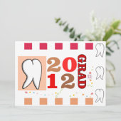 Einladungen zur zahnärztlichen Ausbildung (Stehend Vorderseite)