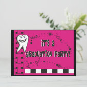 Einladungen zur Zahnhygiene (Stehend Vorderseite)