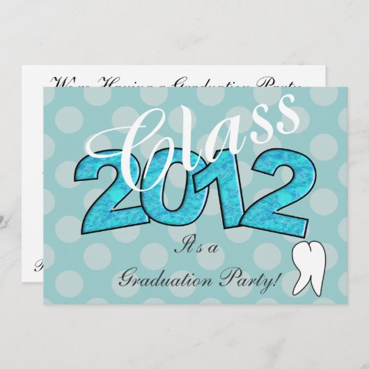 Einladungen zur zahnhygienischen Ausbildung 2012 (Vorne/Hinten)