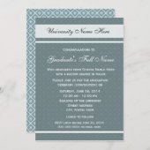 Einladungen zur Zeremonie des Abschlusses (Einberu (Vorne/Hinten)