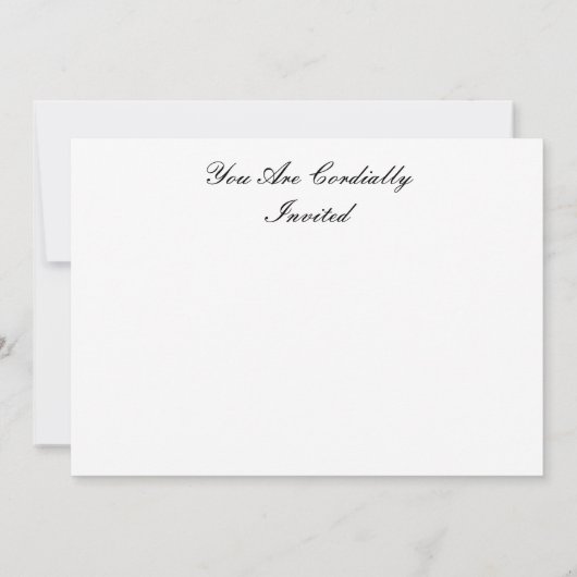 EINLADUNGS-ABENDESSEN-KARTEN EINLADUNG (Rückseite)