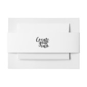 Einladungs Banderole (Vorderseite Beispiel)