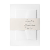 Einladungs Banderole (Vorderseite Beispiel)