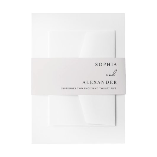 Einladungs Banderole (Vorderseite Beispiel)