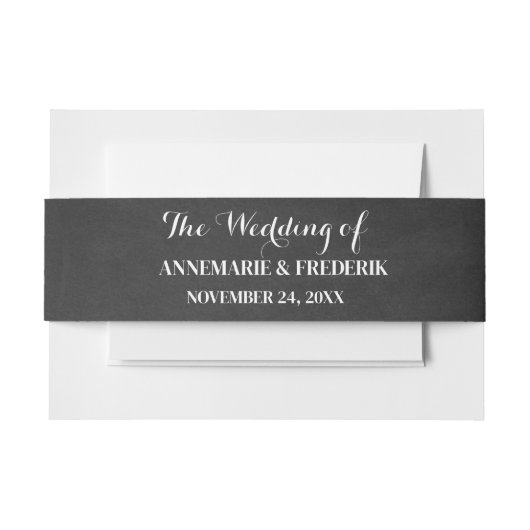 Einladungs Banderolen (Vorderseite Beispiel)