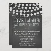 Einladungs-Chalkboard Einladung (Vorne/Hinten)