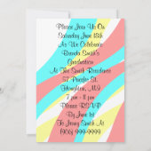 Einladungs-entfernen festliche Ausläuferkappe Einladung (Rückseite)