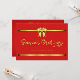 Einladungs-Flachkarte der Saison Einladung