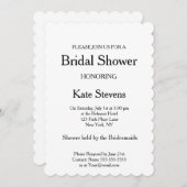 Einladungs-Karte für das Hochzeitsstipendium des B Einladung (Vorne/Hinten)