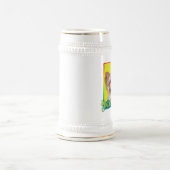 Einladungs-kleiner Kuchen - Yorkshire Terrier Bierglas (Mittel)