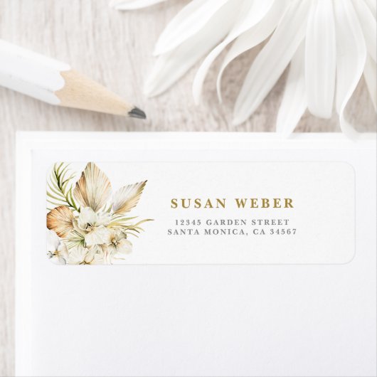 Einladungs-Label Boho Wüste (Insitu)