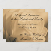 Einladungs-Save the Date-Vorlagenkarte für Hochzei Save The Date (Vorne/Hinten)