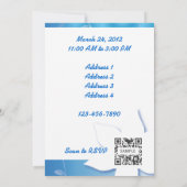 Einladungs-Schablonen-Blau-Wellness-Center Einladung (Rückseite)