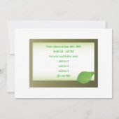 Einladungs-Template-Naturzentrum Einladung (Rückseite)